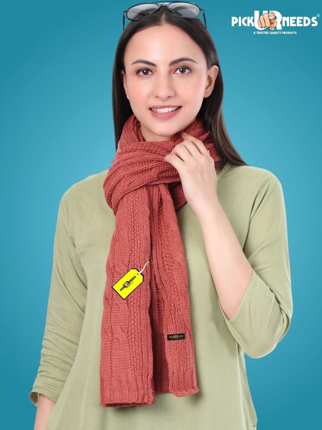 Pick Ur Needs Women Woven Design Shawl-picture-31