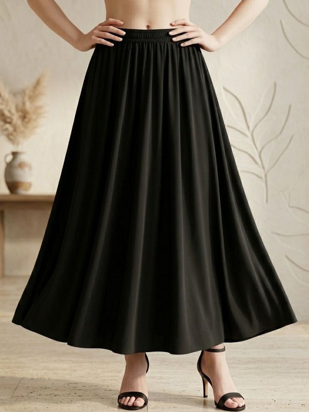 Vagisha Women Maxi Flared Skirt-picture-55