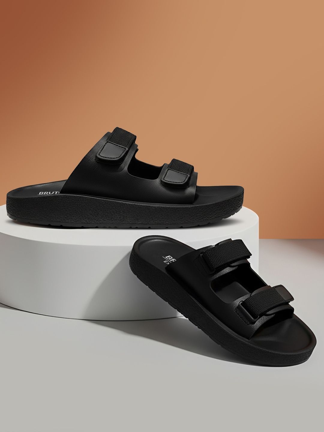 Bruton Cushioned footbed Casual Sliders-picture-21