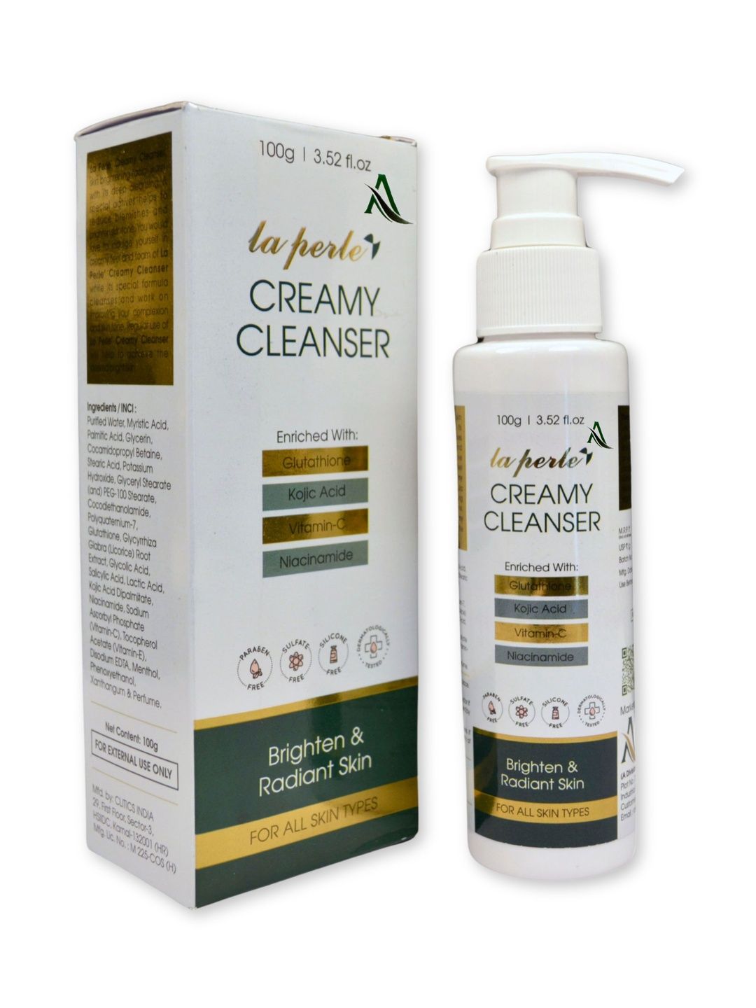 Admetus Pharma La Perle Creamy Cleanser Face Wash - 100 g-image-23