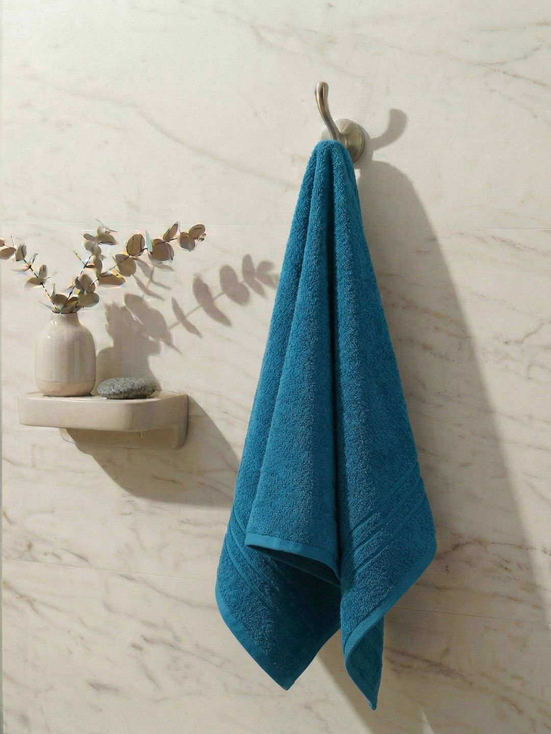 Monte Carlo Soho Turquoise Blue Cotton 340 Gsm 60X120 Cm 1 Bath Towel-picture-10