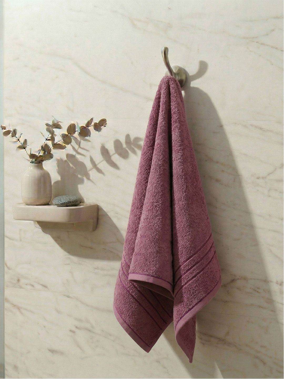 Monte Carlo Soho Dusty Rose Cotton 340 Gsm 60X120 Cm 1 Bath Towel-image-42