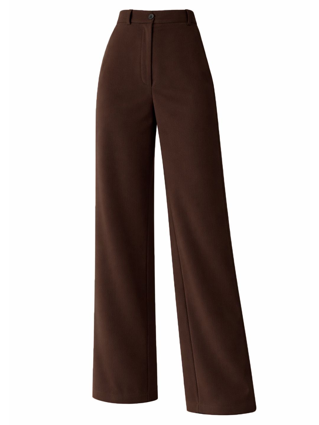 SZN Women Relaxed Straight Leg Straight Fit High-Rise Easy Wash Trousers-picture-34