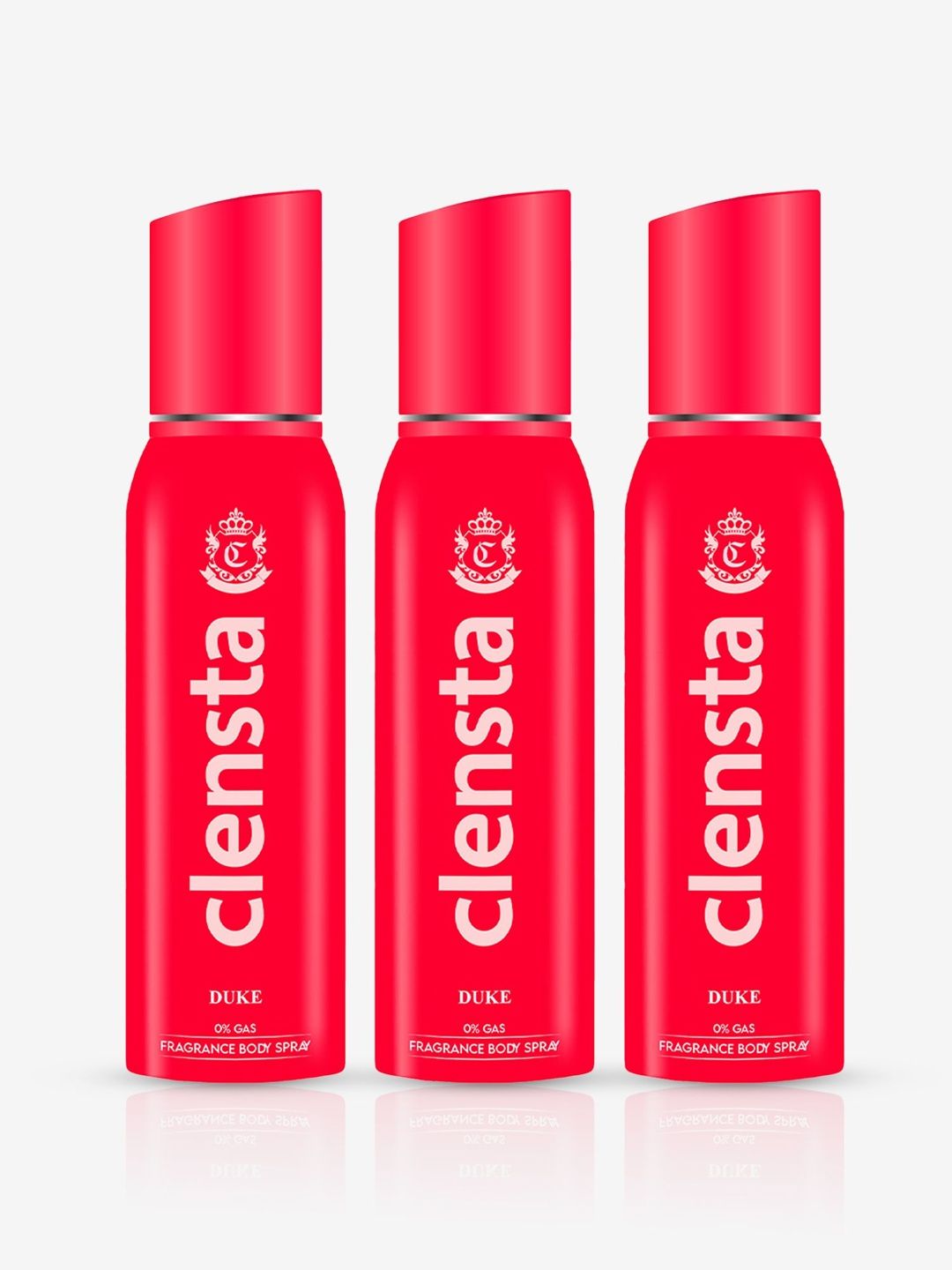 Clensta Men Set Of 3 Duke Long Lasting Fragrance Body Spray - 150 ml Each-image-34