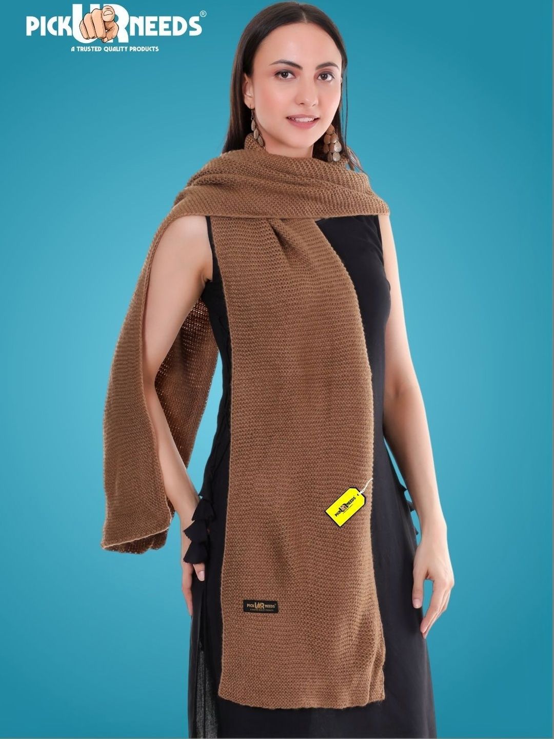 Pick Ur Needs Women Striped Woven Design Shawl-picture-49