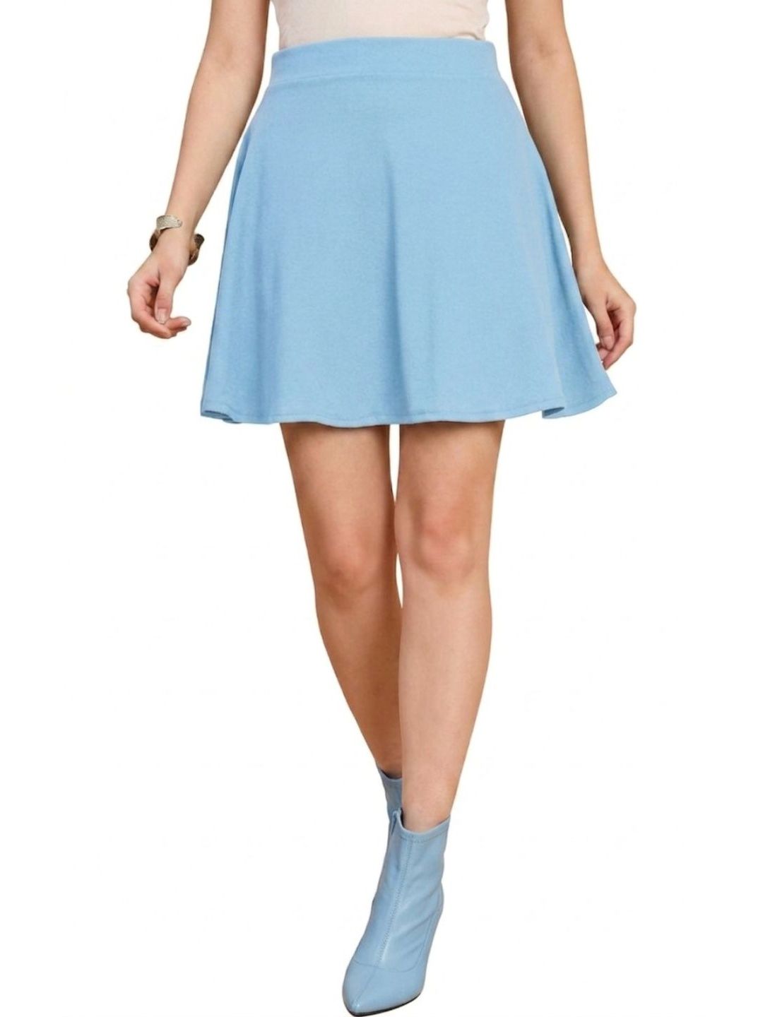 MIXFIT Women Above Knee A-Line Skirt-picture-23