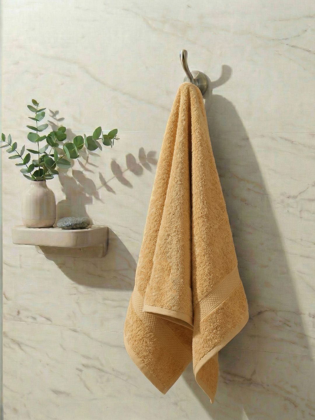 Monte Carlo Soho Lemon Yellow Cotton 340 Gsm 60X120 Cm 1 Bath Towel-image-7