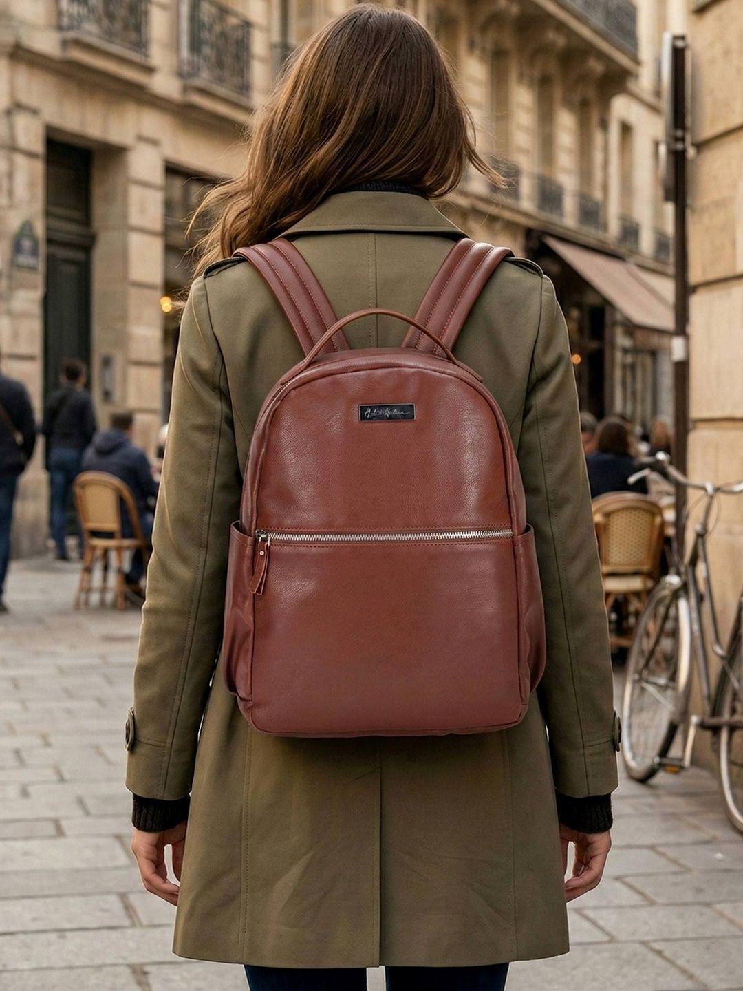 Mast & Harbour Women Backpack with Anti-Theft-picture-40