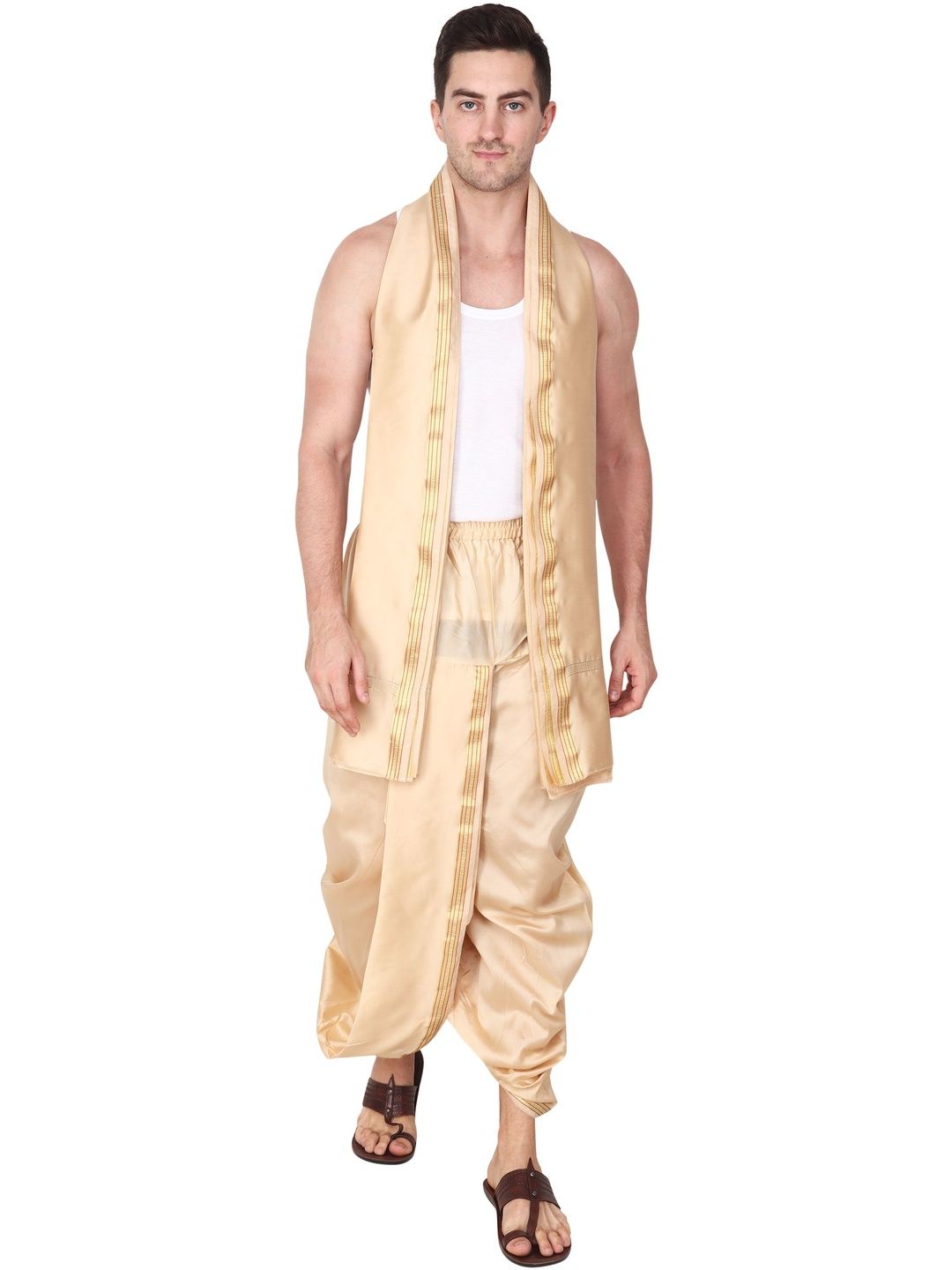 RAMESHWARAM FABRICS Men Dhoti Dhotis-picture-15