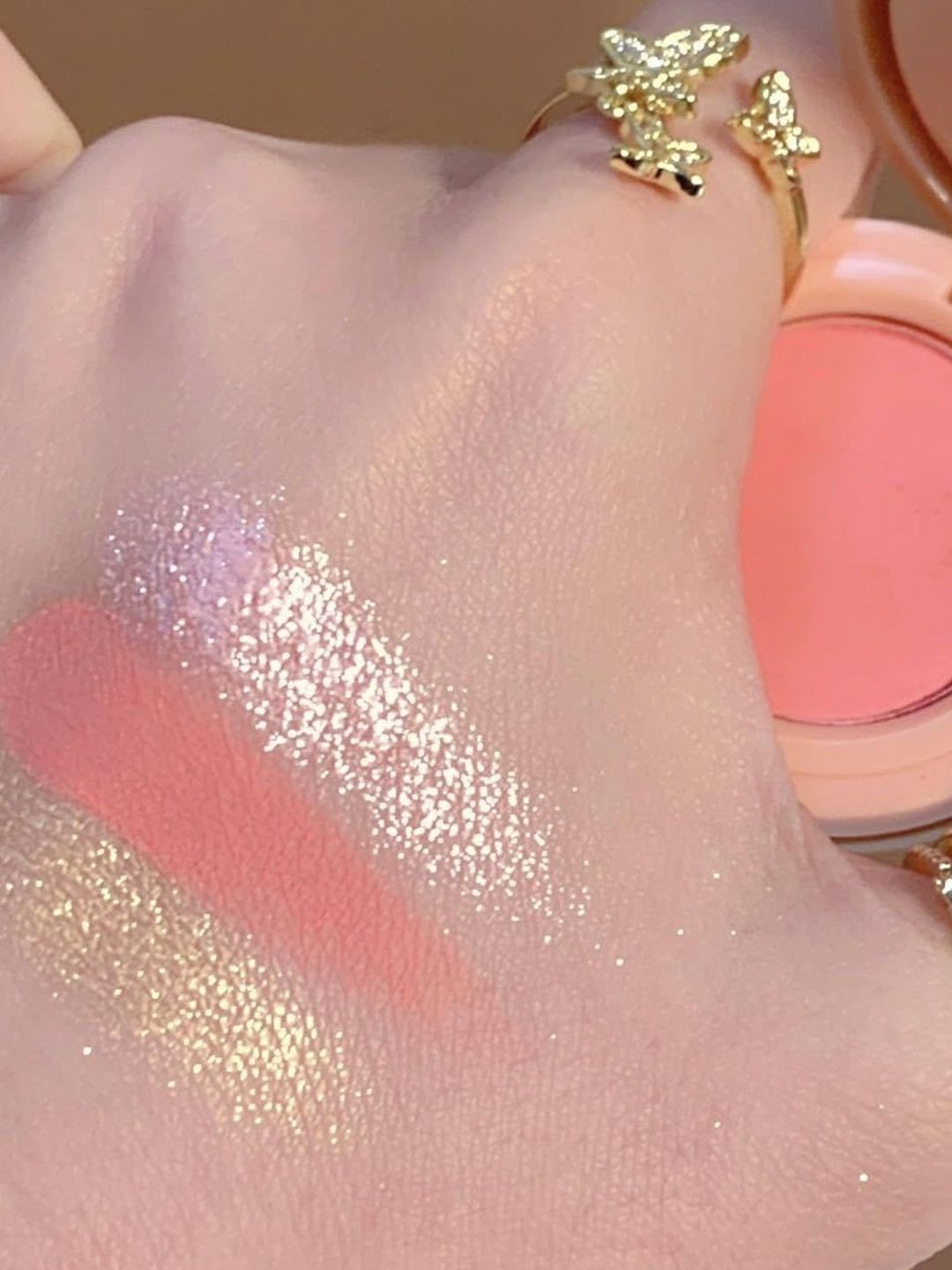 everdiva 3-In-1 Long Lasting Blusher & Highligher Palette - 15 g - Shade - 1-picture-15