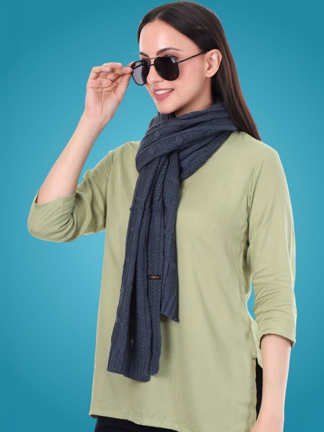 Pick Ur Needs Women Woven Design Shawl-picture-34