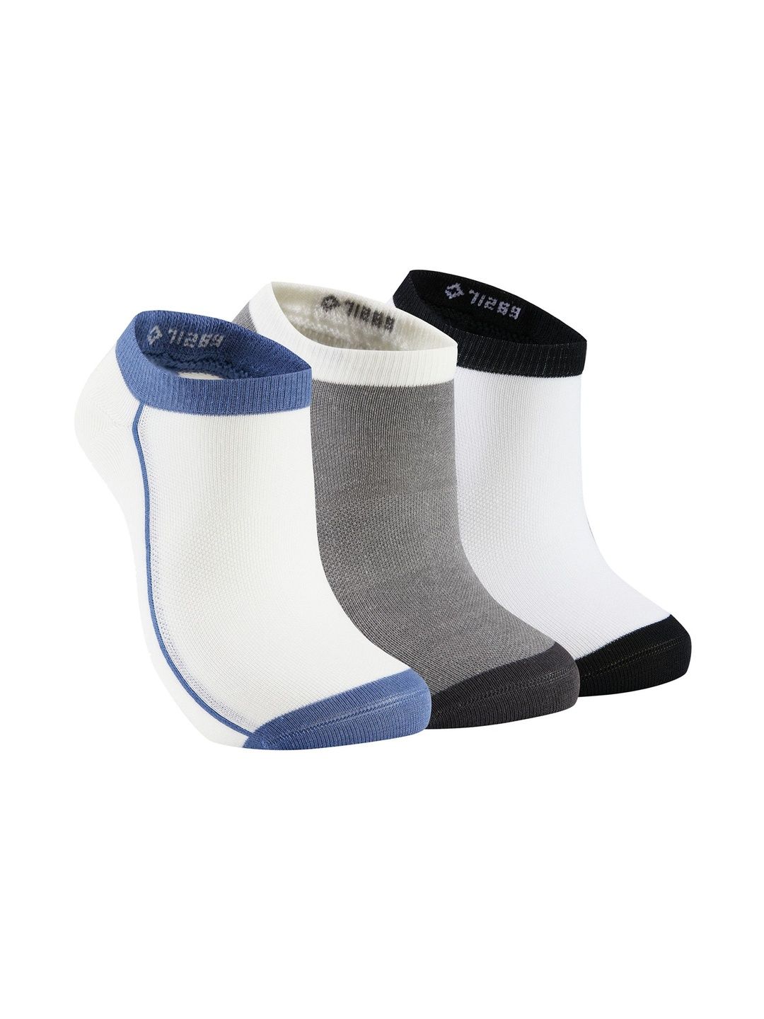 Decathlon Unisex Assorted Colourblocked Ankle Length Socks-picture-35