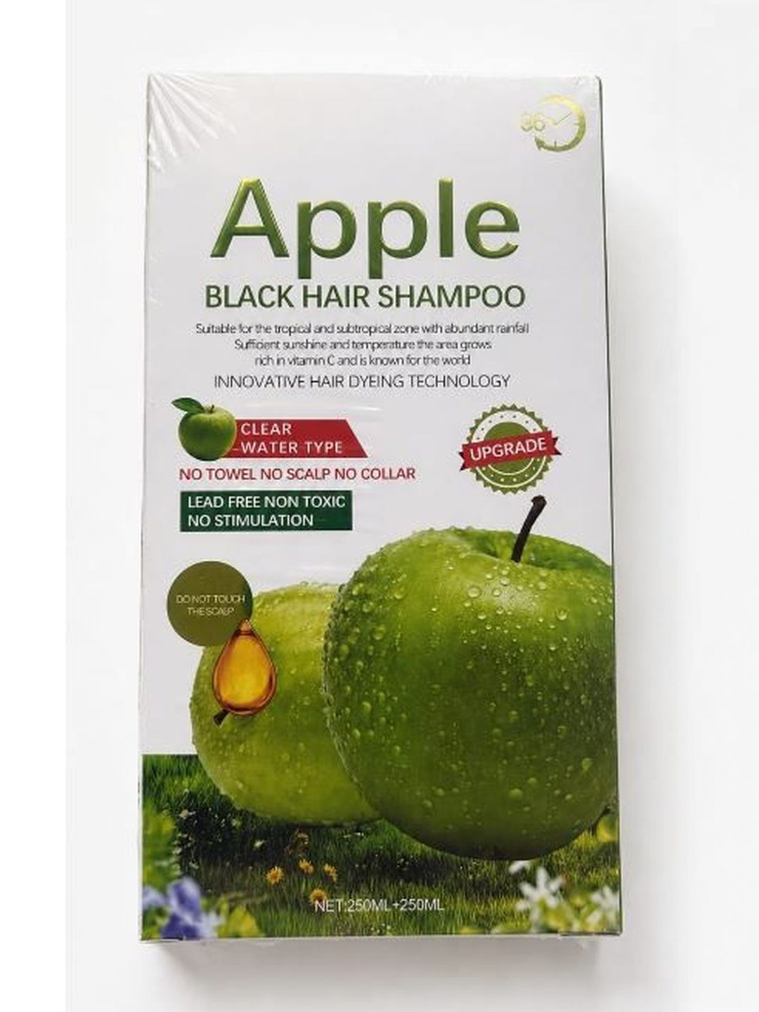 B INIK Set Of 2 Apple Fruit Venegar- 250 ml Each- Black-picture-46