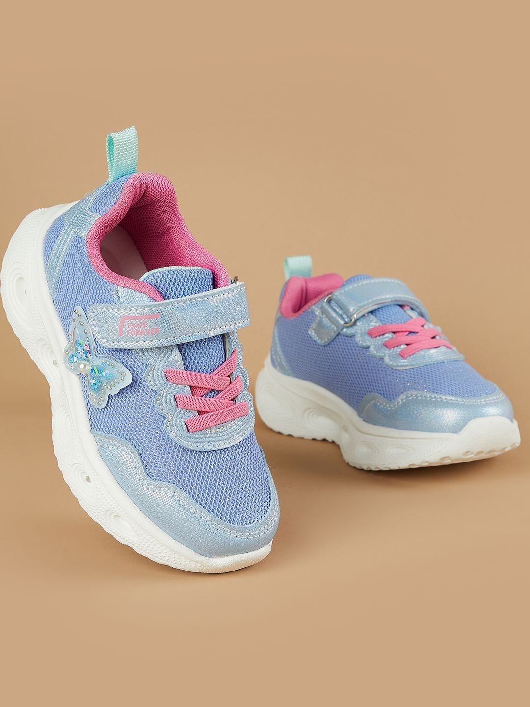 Fame Forever by Lifestyle Girls Textured PU Sneakers-picture-26