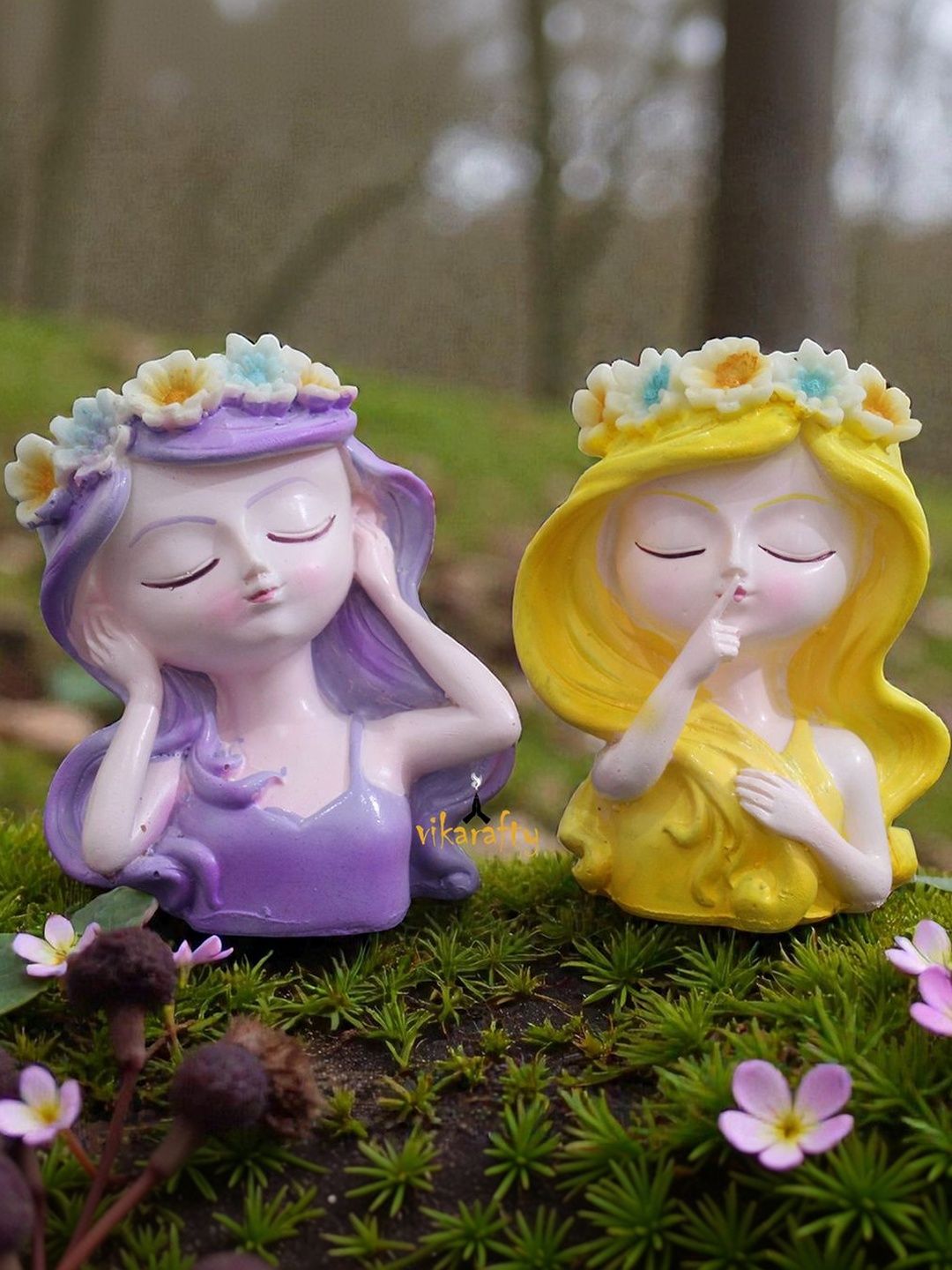 Vikarafty Purple Figurine Showpiece-picture-41