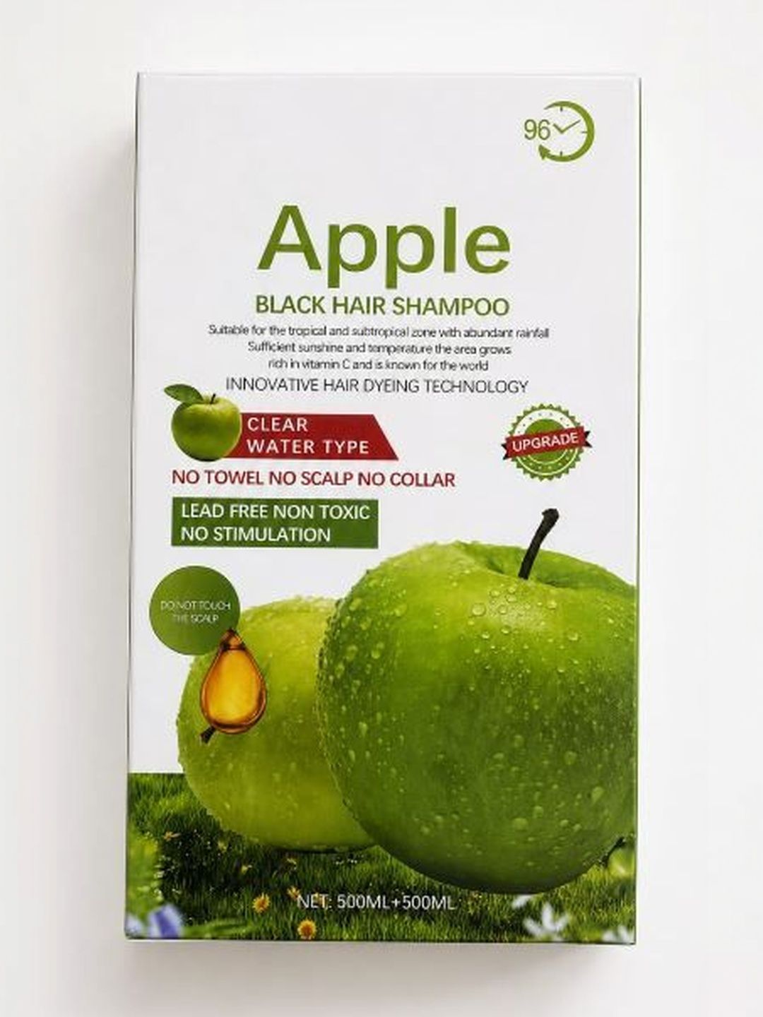 B INIK Set Of 2 Apple Fruit Venegar- 500 ml Each- Black-picture-49