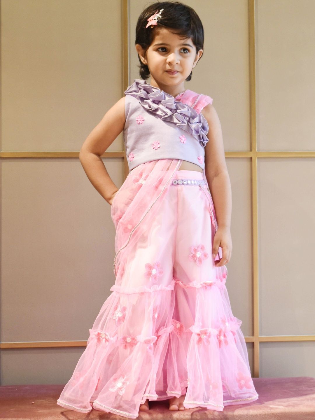 Fayon Kids Girls Embellished Top-picture-19