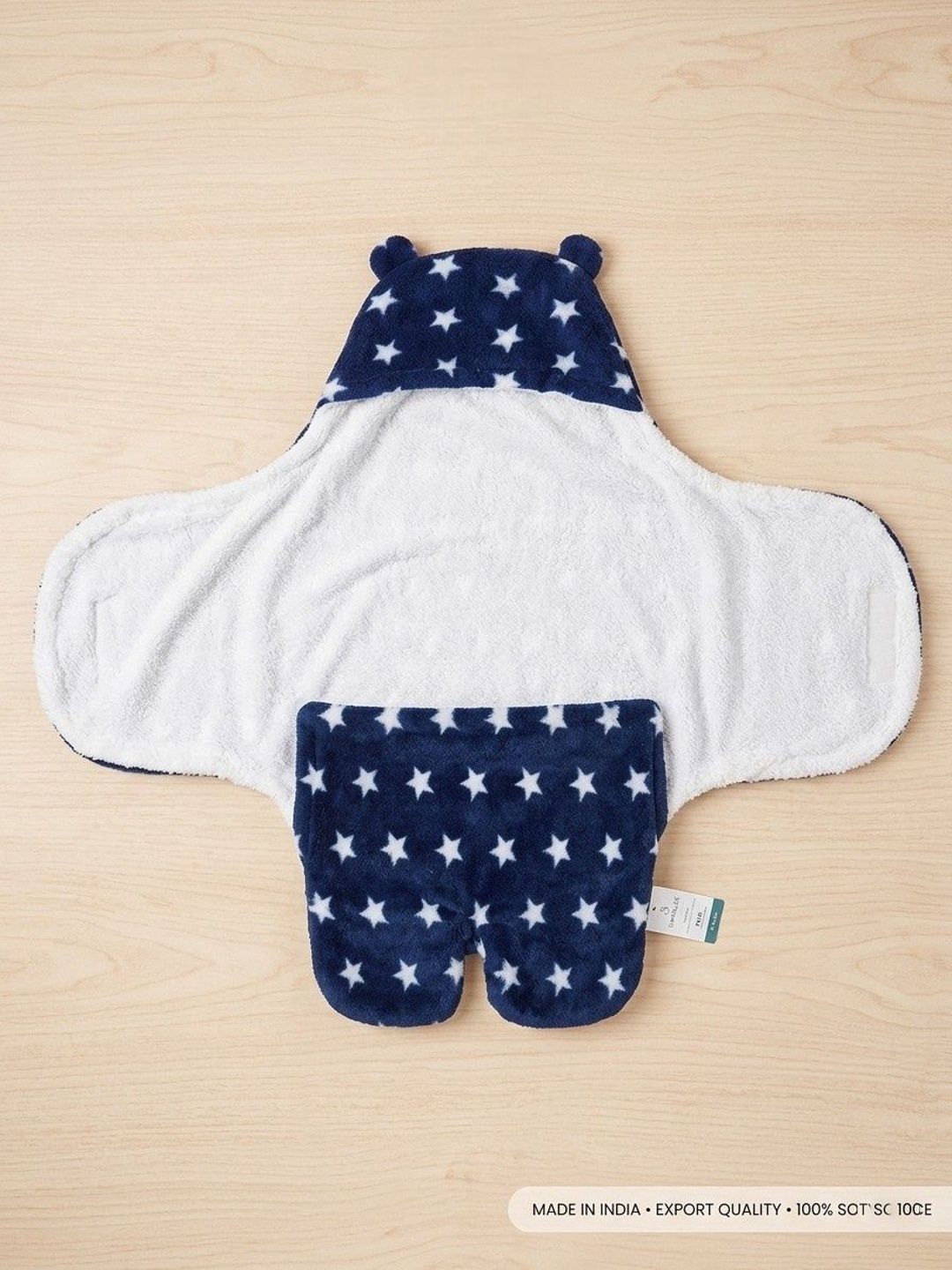 SIDLY PIDLY Navy Blue & Navy Blue Geometric AC Room 210 GSM Blanket-picture-36