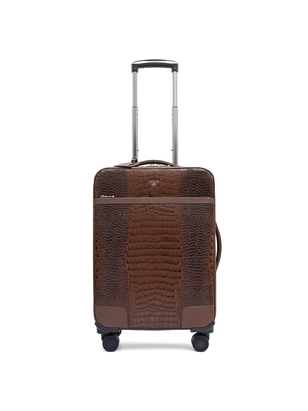 Da Milano Textured Hard-Sided Water-Resistant Cabin Trolley Bag-picture-17