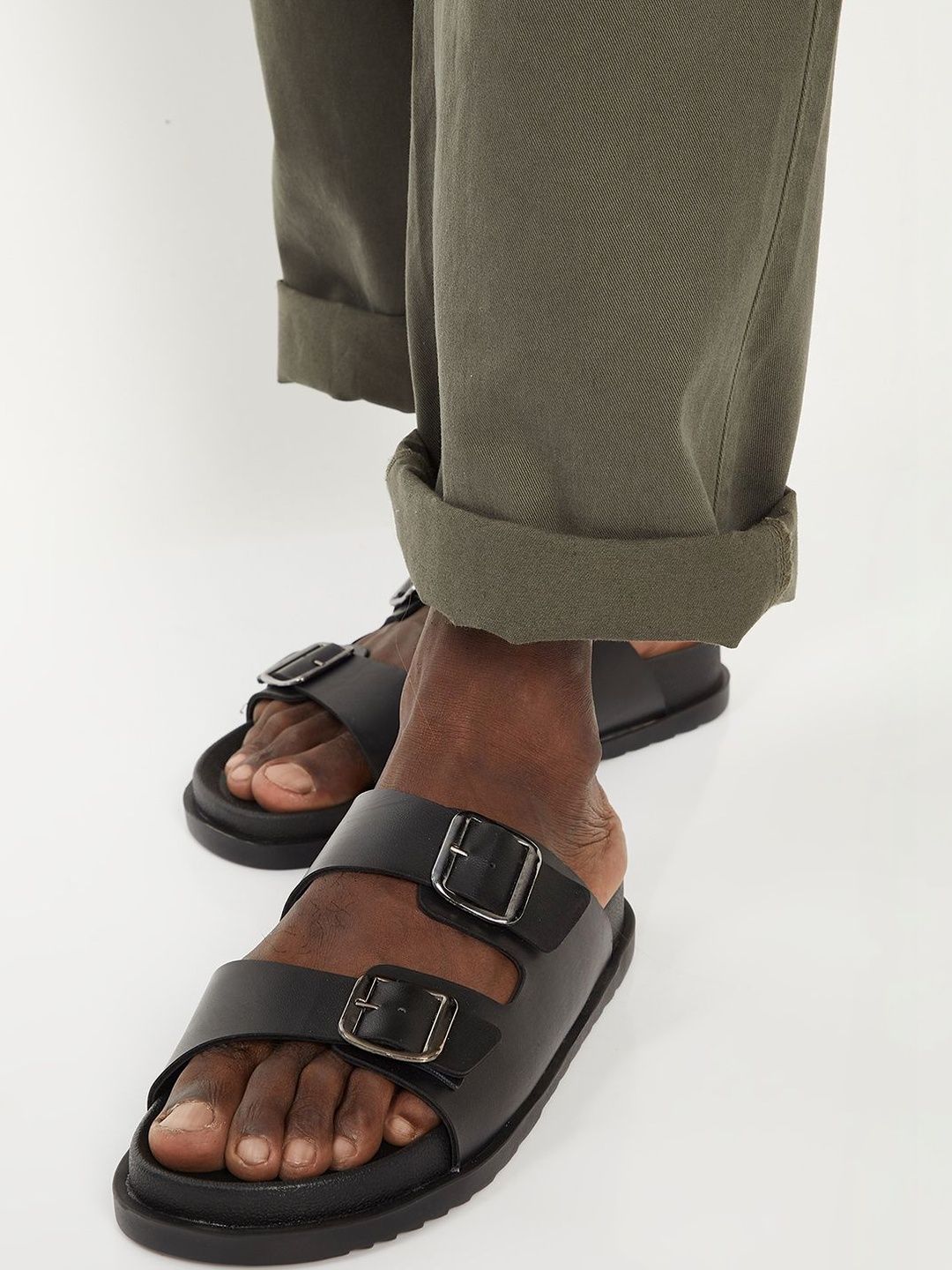 max Men PU Comfort Sandals