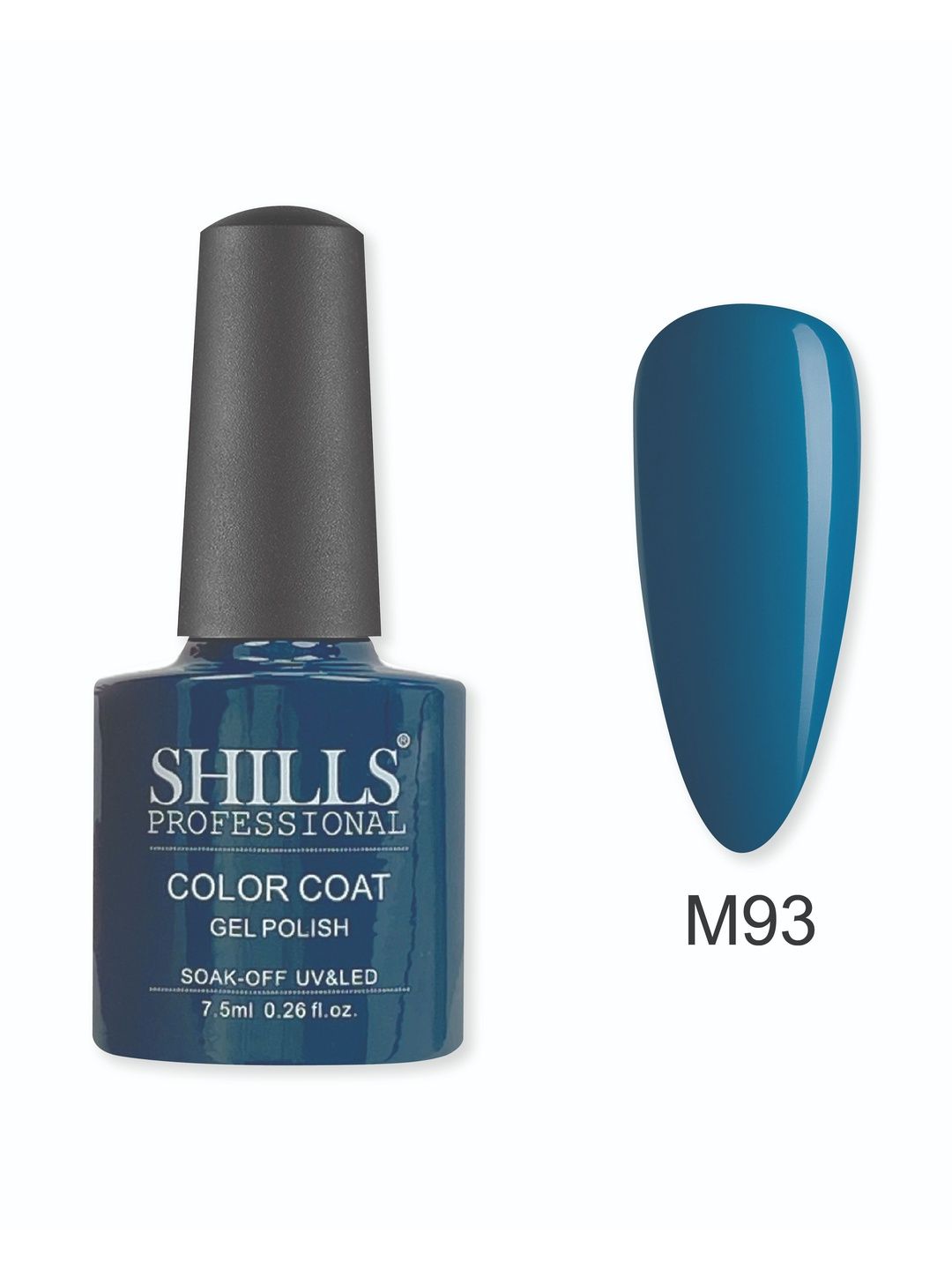 shills professional Color Coat Gel Nail Polish - 7.5 ml - Shade - M93-image-13