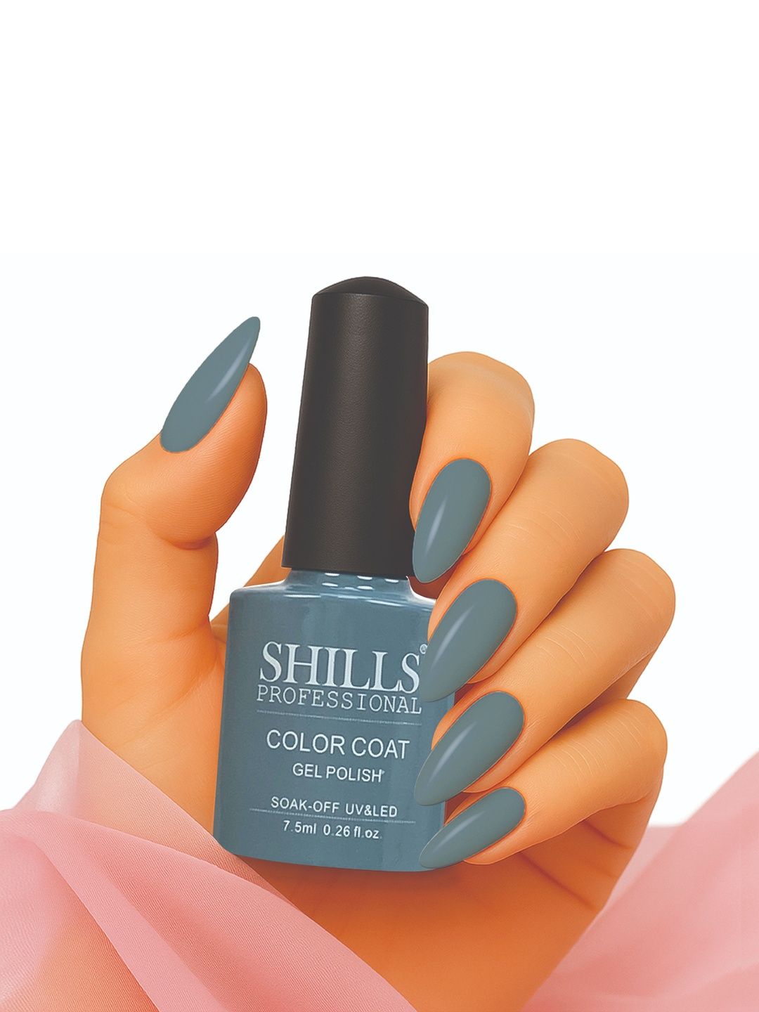 shills professional Color Coat Gel Nail Polish - 7.5 ml - Shade - M16-image-3