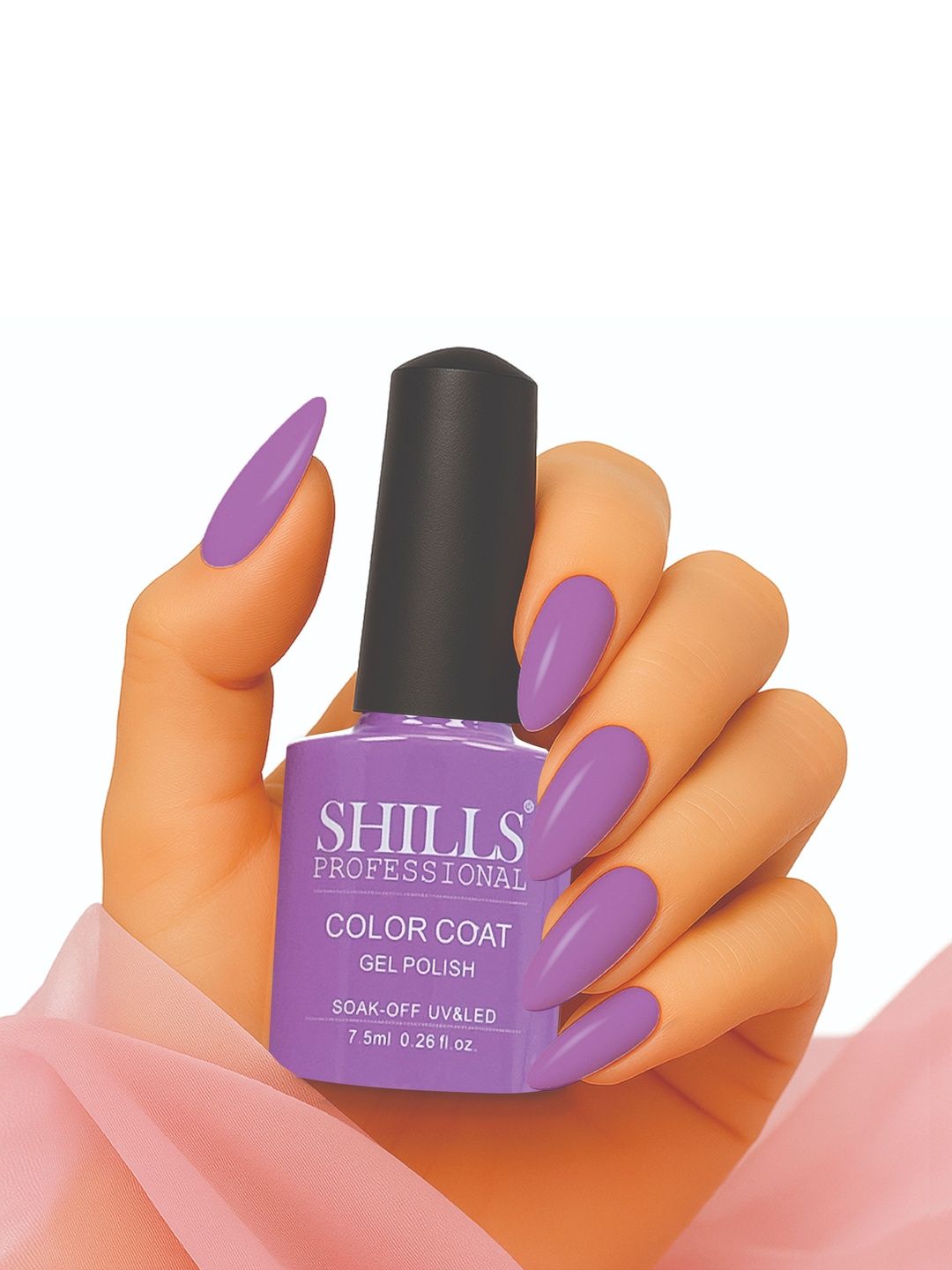 shills professional Color Coat Gel Nail Polish - 7.5 ml - Shade - M47-picture-32