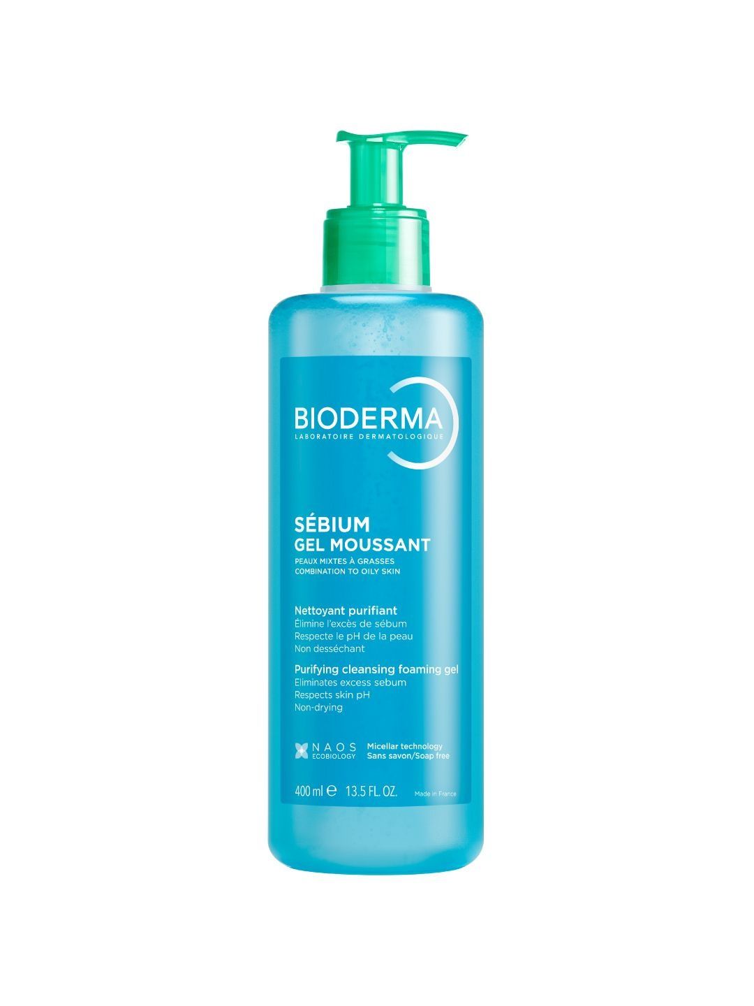 BIODERMA Sebium Gel Moussant Face Wash - 400 ml-picture-36