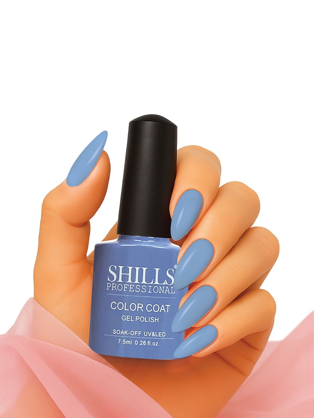 shills professional Color Coat Gel Nail Polish - 7.5 ml - Shade - M74-picture-13