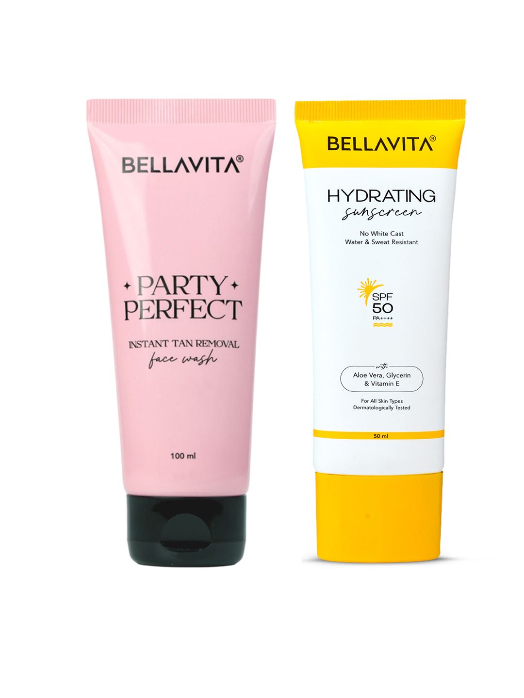 Bella Vita Organic Set of Sun Block Sunscreen 50ml & Party Perfect Face Wash 100ml-picture-37