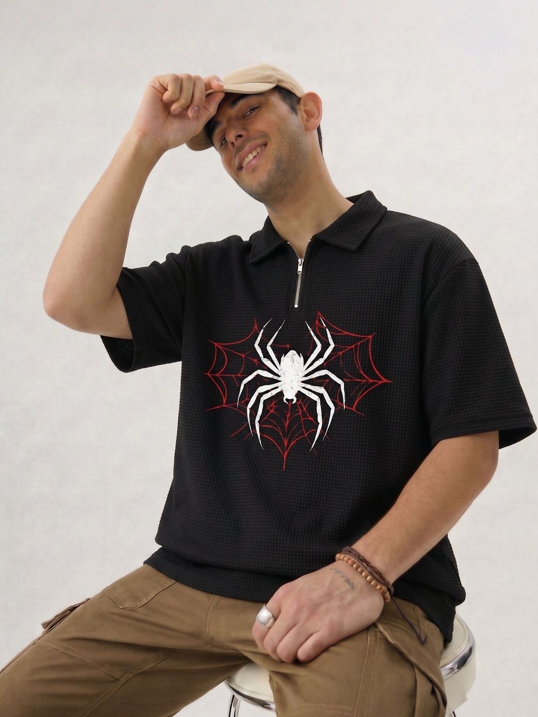 Try This Men Printed Polo Collar T-shirt-picture-10