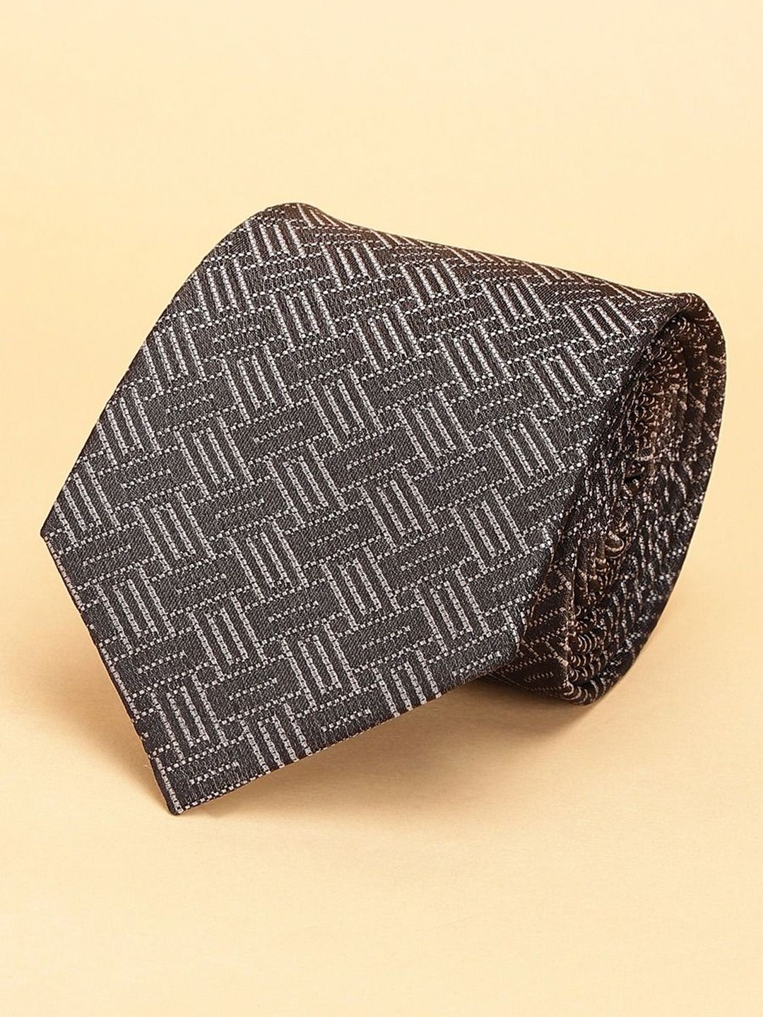 Satya Paul Men Checked Broad Tie-picture-50