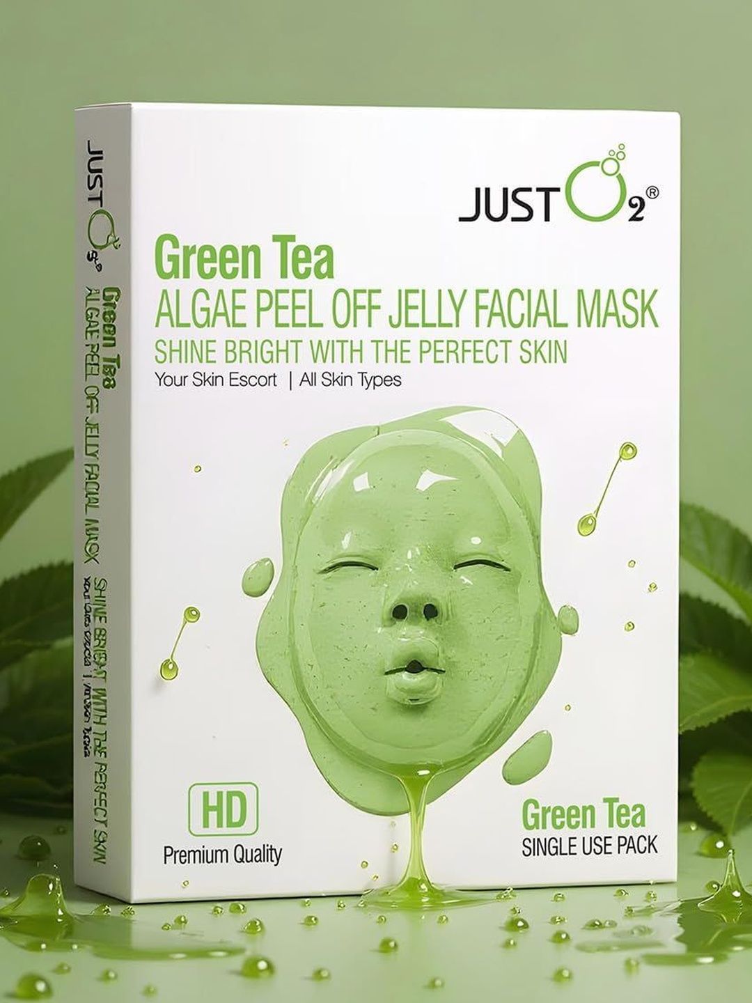 Beauty Relay London Green Tea Algae Peel Off Jelly Facial Mask - 125 g-picture-10