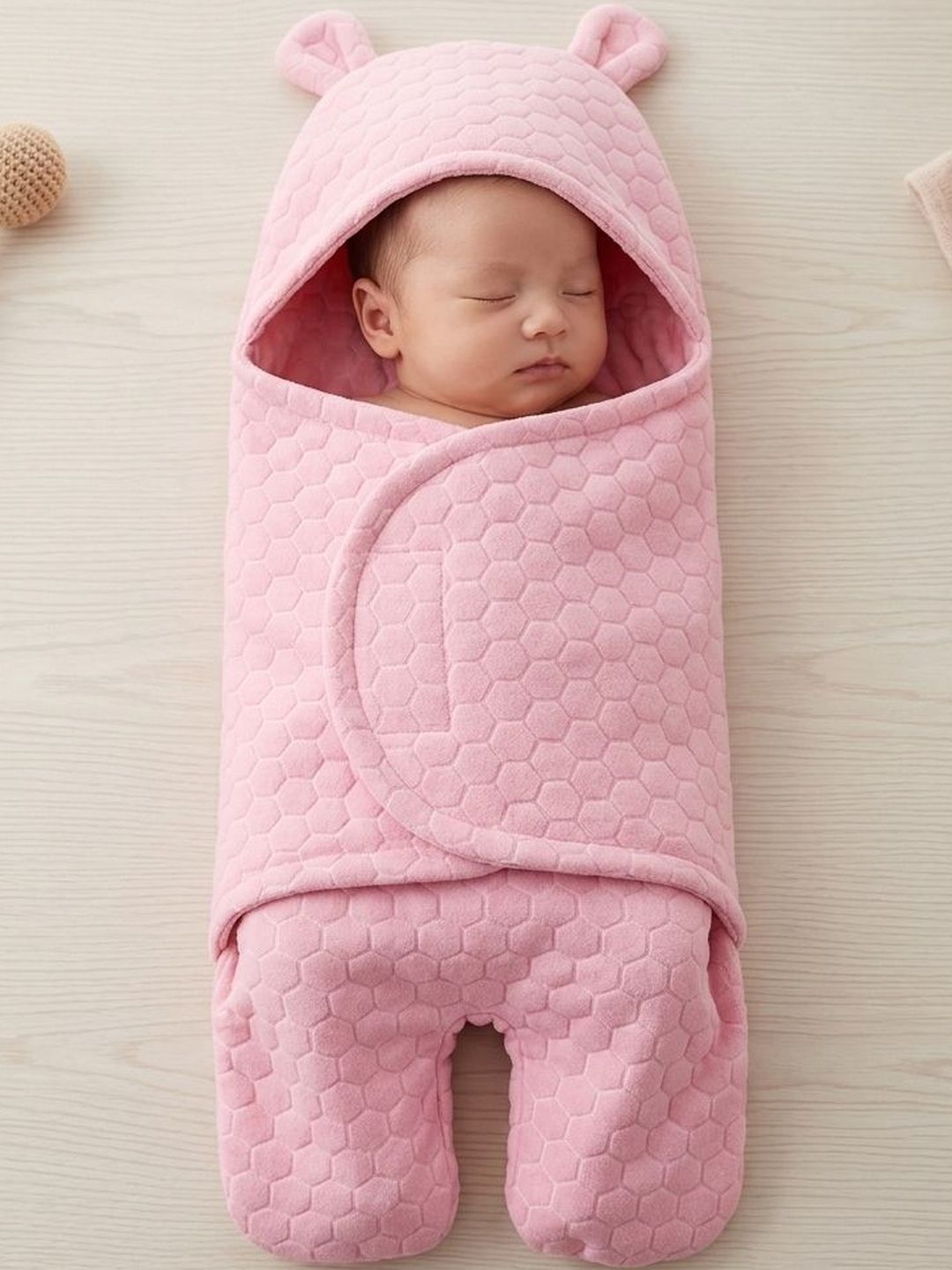 SIDLY PIDLY Pink & Pink AC Room 210 GSM Blanket-picture-43