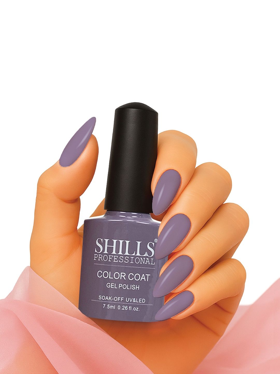 shills professional Color Coat Gel Nail Polish - 7.5 ml - Shade - M89-picture-35