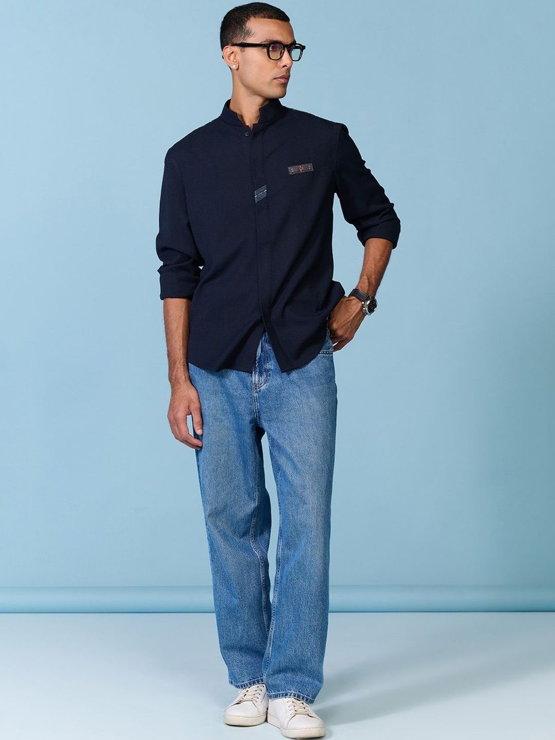 S&N by Shantnu Nikhil Men Classic Slim Fit Casual Shirt-picture-41