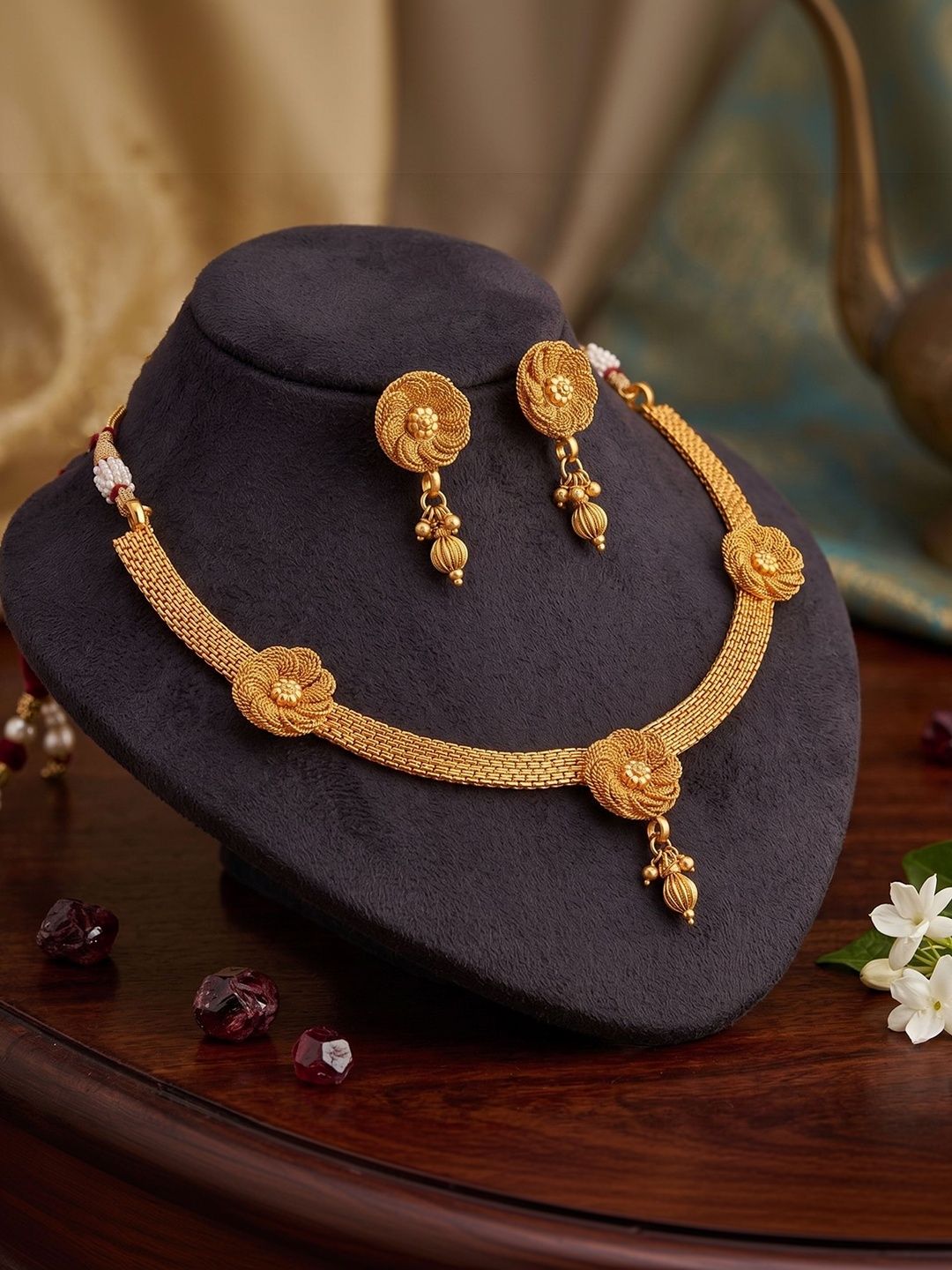 JFL - JEWELLERY FOR LESS Gold-Plated Jewellery Set