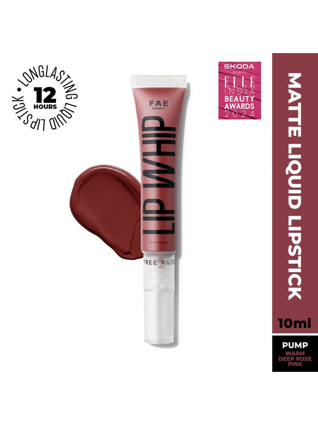 FAE BEAUTY Lip Whip Long Lasting Matte Liquid Lipstick - 10 ml - Pump-image-17