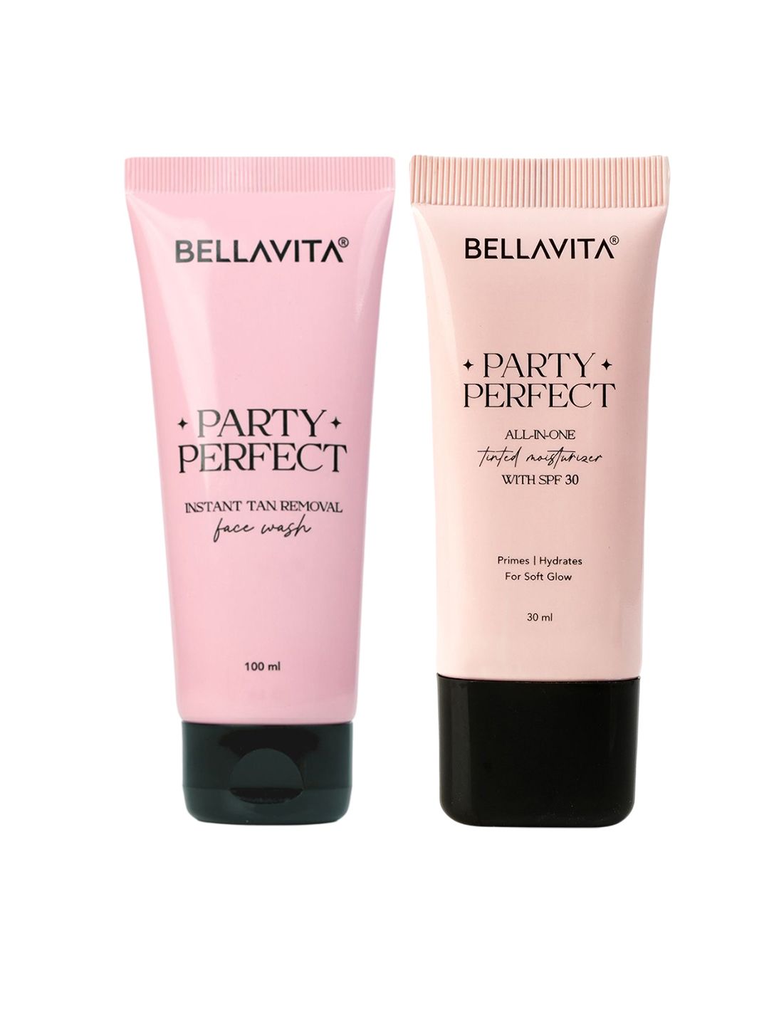 Bella Vita Organic Party Perfect Face Care Duo - Tinted Moisturizer 30ml & Face Wash 100ml-picture-36