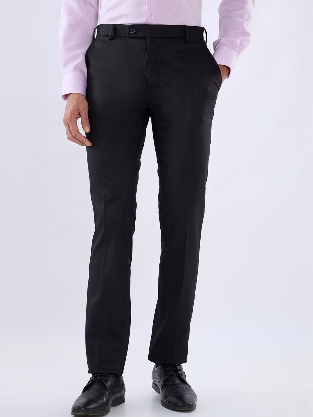 Raymond Men Slim Fit Formal Trousers-picture-28