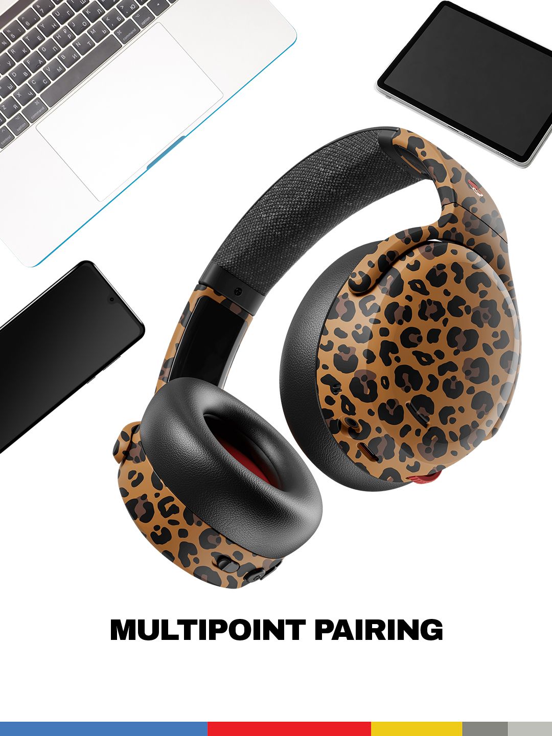 Skullcandy Unisex Printed Over Ear Headphones-picture-16