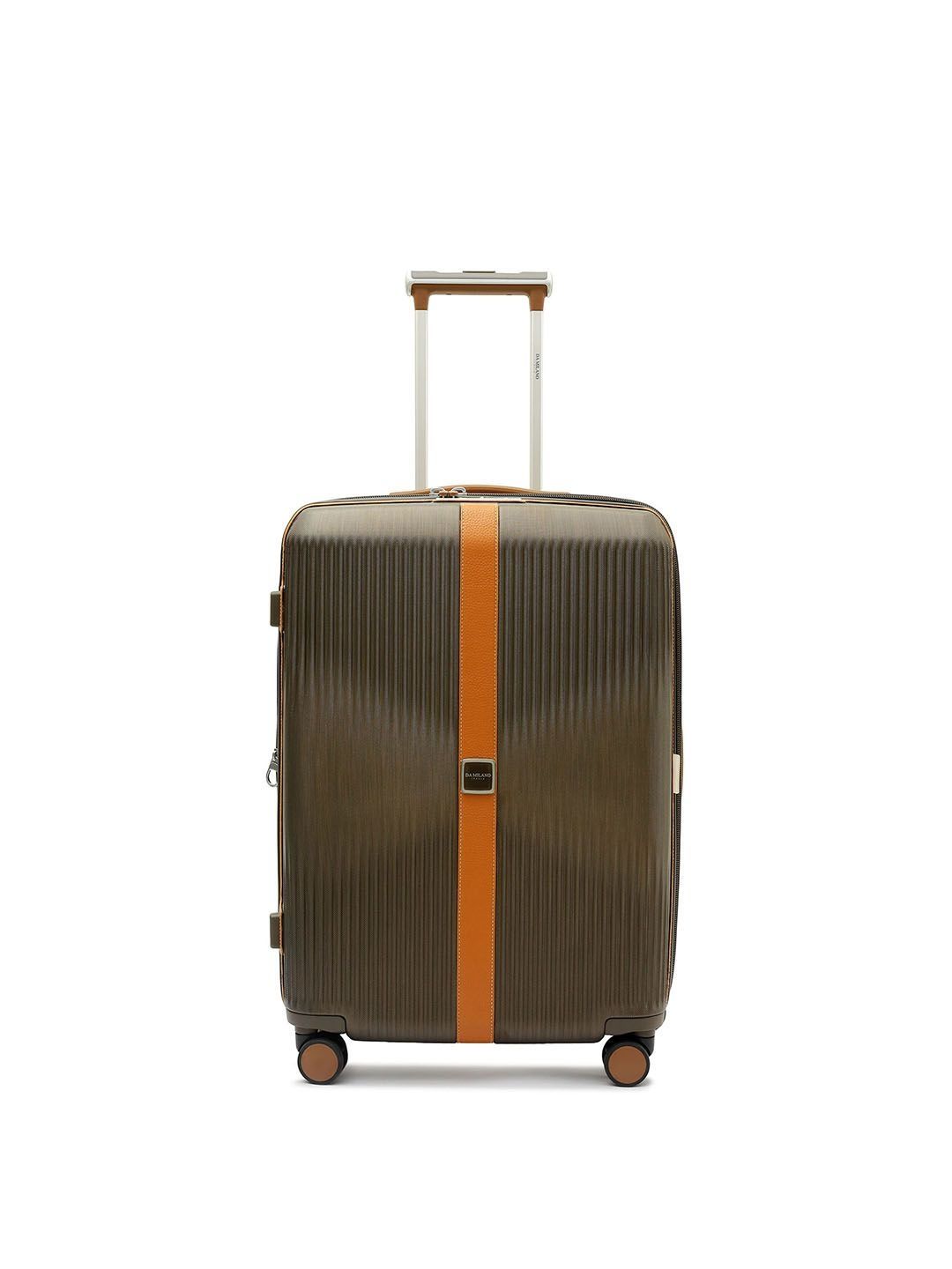 Da Milano Textured Hard Case Trolley Bag - Medium-picture-34