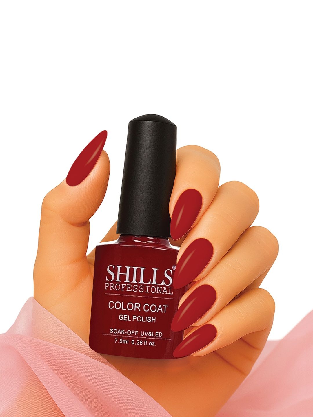 shills professional Color Coat Gel Nail Polish - 7.5 ml - Shade - M95-picture-39