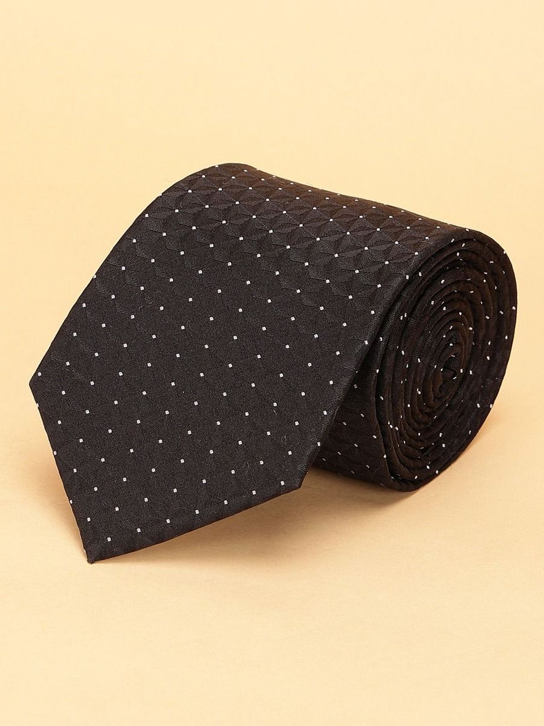 Satya Paul Men Woven Design Silk Broad Tie-picture-21