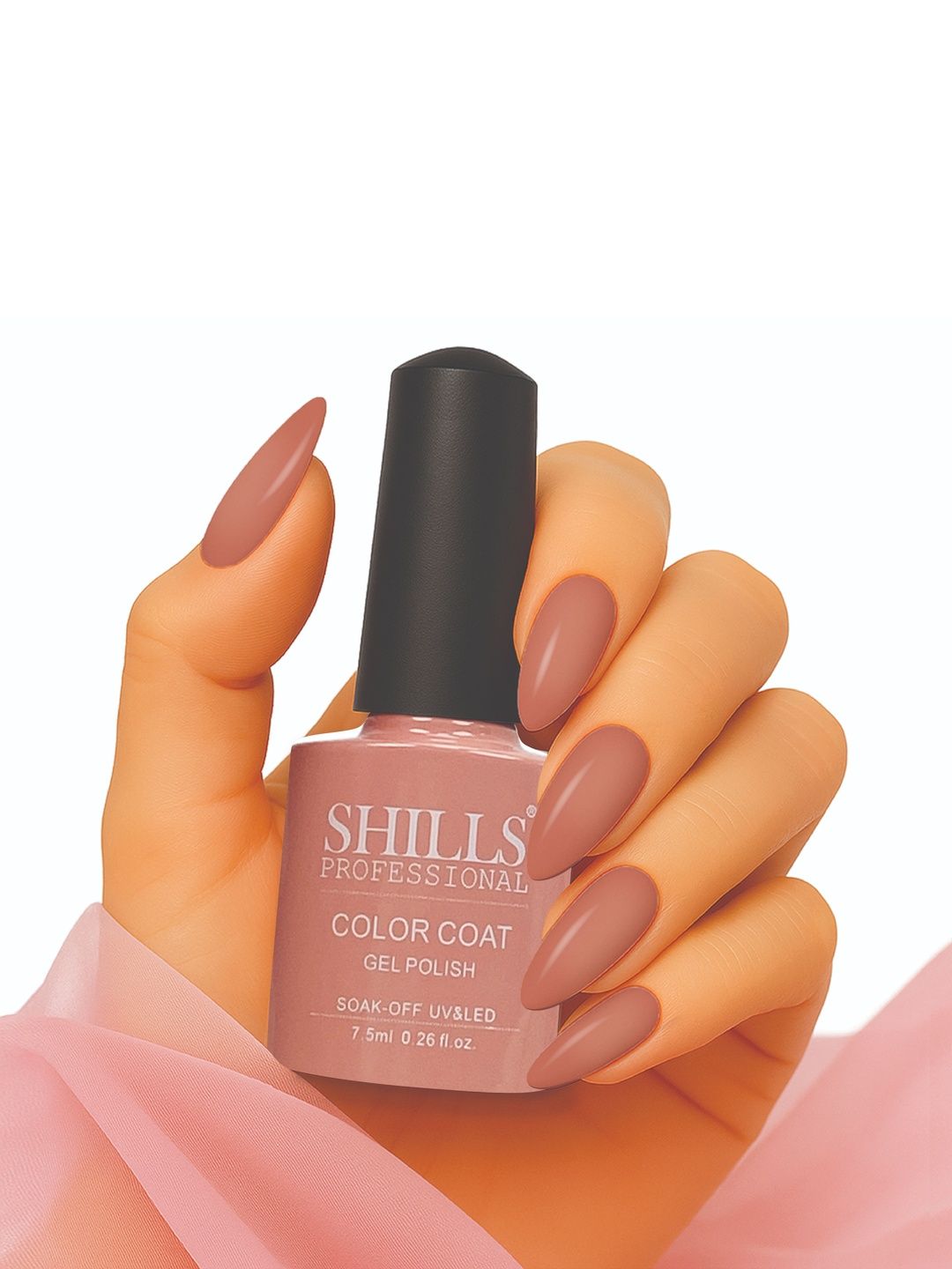 shills professional Color Coat Gel Nail Polish - 7.5 ml - Shade - M19-picture-16