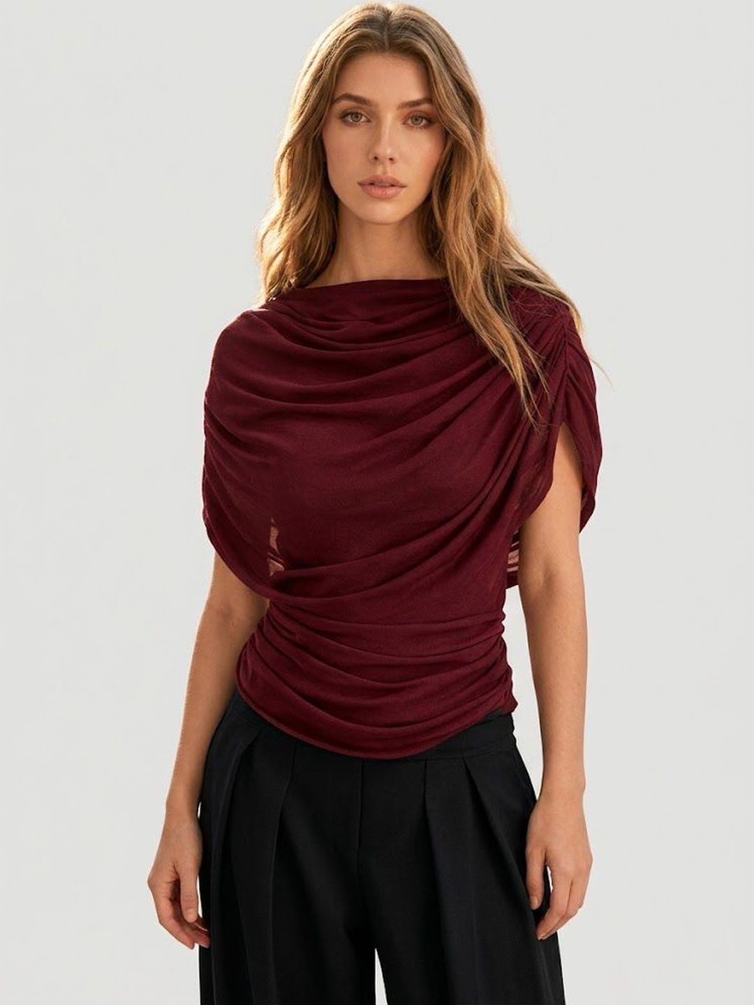 StyleCast x Revolte Extended Sleeves Top-picture-39
