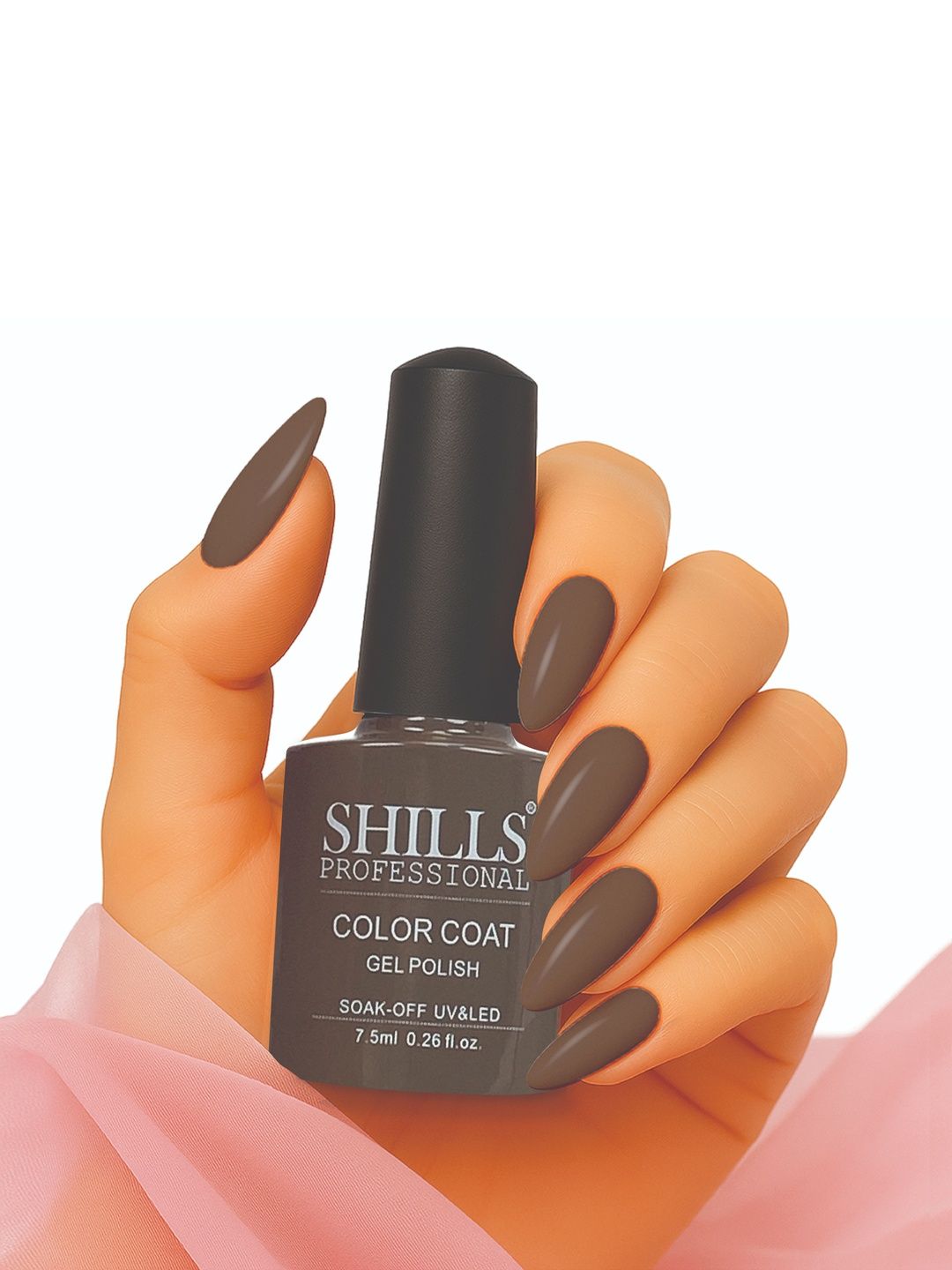 shills professional Color Coat Gel Nail Polish - 7.5 ml - Shade - M54-image-10