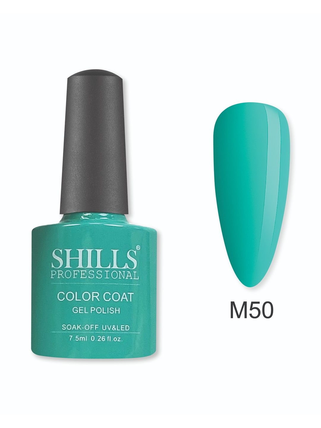 shills professional Color Coat Gel Nail Polish - 7.5 ml - Shade - M50-picture-34