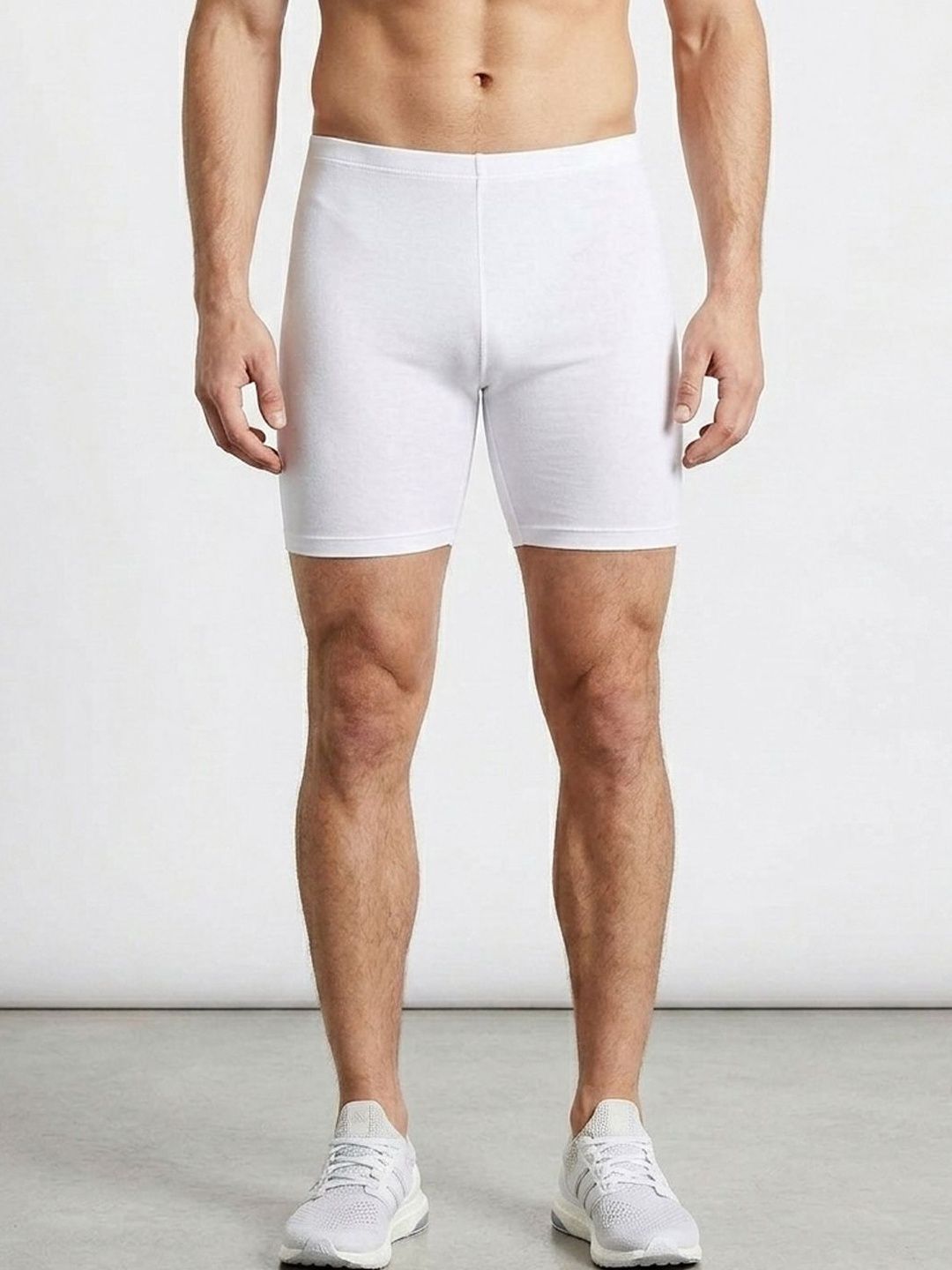 INDIROCKS Unisex Skinny Fit Cycling Shorts-image-34
