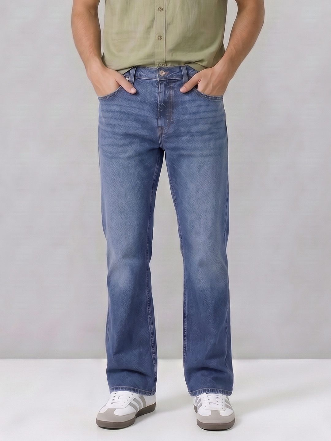 levis Levi's Men 527 Slim Bootcut Stretchable Light Fade Jeans-picture-10